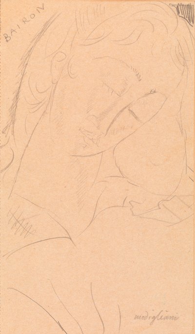 Chefe - Bairon de Amedeo Modigliani