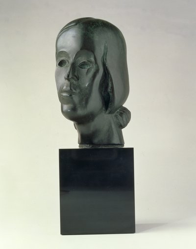 Cabeça de uma mulher de Amedeo Modigliani