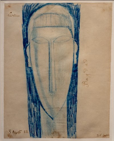 Cabeça de Amedeo Modigliani