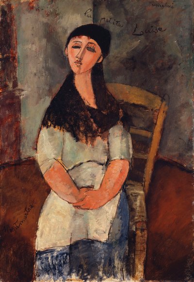 Louise pequena, 1915 de Amedeo Modigliani