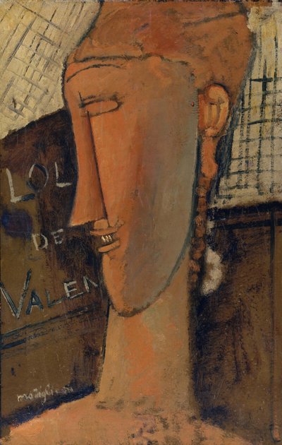 Lola de Valência, 1915 de Amedeo Modigliani