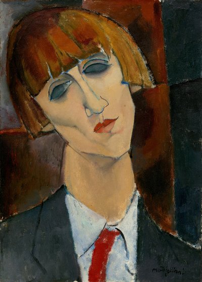 Madame Kisling, c. 1917 (óleo sobre tela) de Amedeo Modigliani