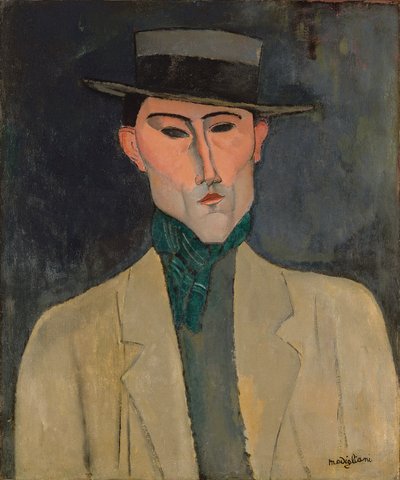 Homem de chapéu de Amedeo Modigliani