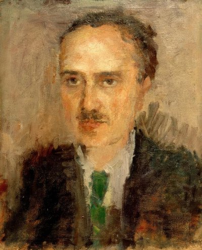 Homem com bigode de Amedeo Modigliani