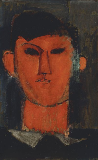 Retrato de Picasso; Retrato de Picasso, 1915 de Amedeo Modigliani