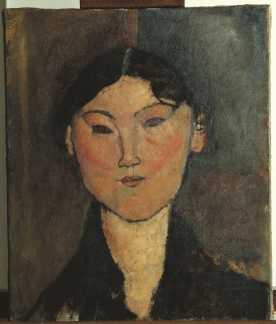 Retrato de uma mulher de Amedeo Modigliani