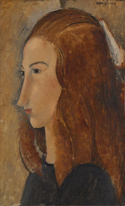 Retrato de uma jovem mulher de Amedeo Modigliani