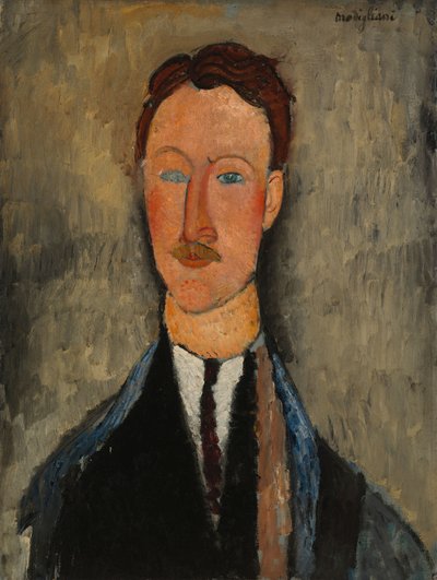 Retrato do artista Léopold Survage de Amedeo Modigliani