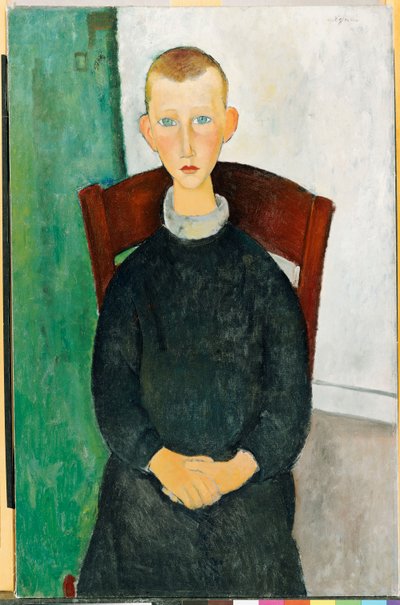O Filho do Zelador, 1918 de Amedeo Modigliani