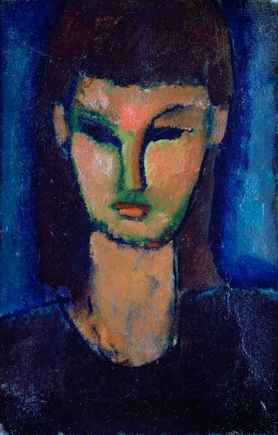 Jovem, c1910 de Amedeo Modigliani