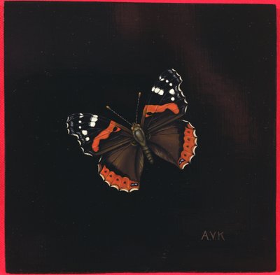 Borboleta Almirante Vermelho, 2001 de Amelia Kleiser