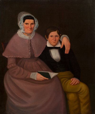 Retrato de Hannah e Joseph Cresswell de American