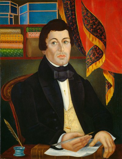 Comerciante Têxtil de American 19th Century