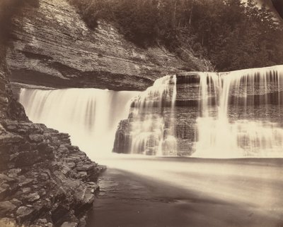 Trenton Falls, Nova York de American 19th Century