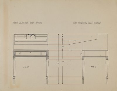 Mesa de American 20th Century