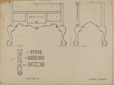 Highboy de American 20th Century