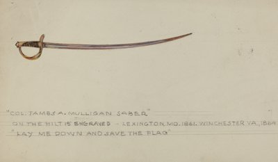Sabre de American 20th Century