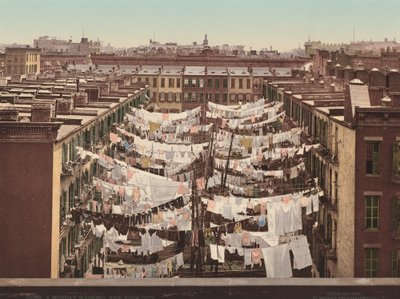A Monday Washing, Nova York de American 20th Century, Detroit Photographic Company