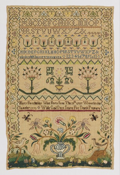 Sampler de American Mary Batchelder