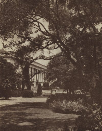 Califórnia: Biblioteca Huntington (foto a p/b) de American Photographer (after)