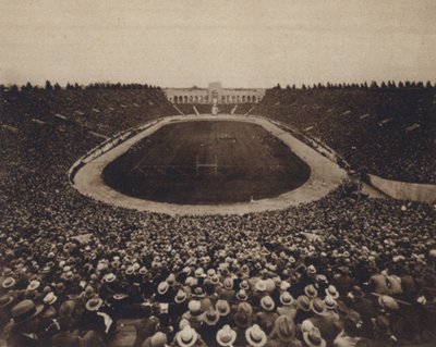 Califórnia: Los Angeles Coliseum (foto a p/b) de American Photographer (after)