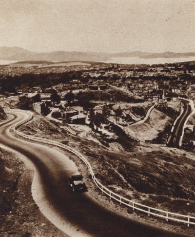 Califórnia: São Francisco de Twin Peaks (foto a p/b) de American Photographer (after)