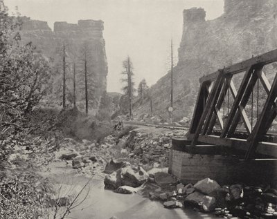 Castle Gate, Utah (foto a p/b) de American Photographer (after)