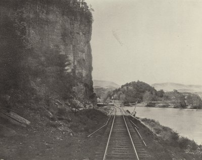 Castle Rock, New River (foto a p/b) de American Photographer (after)