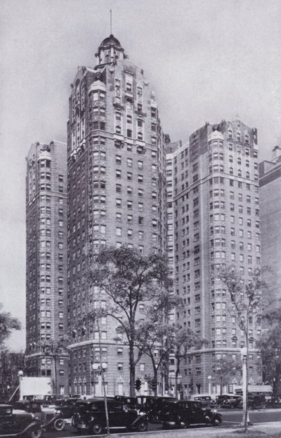 Chicago: Um dos Hotéis Apartamentos de Chicago (foto a p/b) de American Photographer (after)