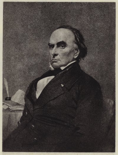 Daniel Webster (foto a p/b) de American Photographer (after)