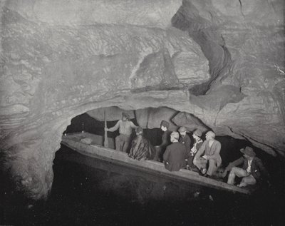 Echo River, Mammoth Cave, Kentucky (foto a p/b) de American Photographer (after)