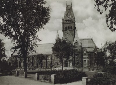 Universidade de Harvard: Memorial Hall (foto a p/b) de American Photographer (after)