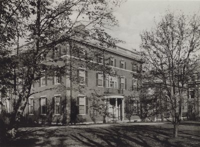 Universidade de Harvard: Residência do Presidente Lowell (foto a p/b) de American Photographer (after)