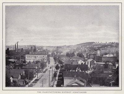 Jamestown, NY: O Distrito Industrial (foto a p/b) de American Photographer (after)