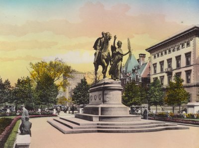 Nova lorque: Estátua do General Sherman, A Praça (foto) de American Photographer (after)