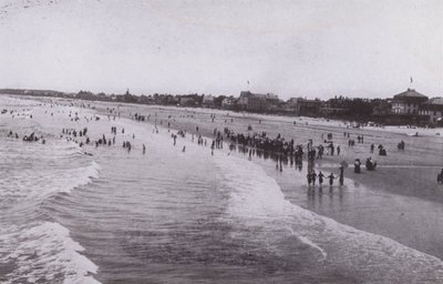 Old Orchard Beach, Maine: Praia do Velho Pomar (foto a p/b) de American Photographer (after)