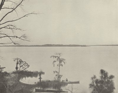 Rio Pamlico, Carolina do Norte (foto a p/b) de American Photographer (after)