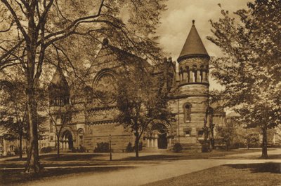 Universidade de Princeton: Alexander Hall (foto a p/b) de American Photographer (after)