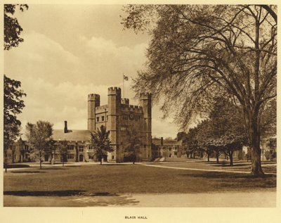 Universidade de Princeton: Blair Hall (foto a p/b) de American Photographer (after)