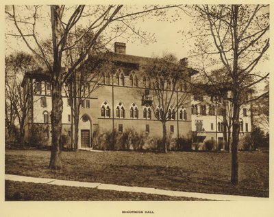 Universidade de Princeton: McCormick Hall (foto a p/b) de American Photographer (after)
