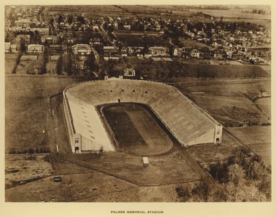 Universidade de Princeton: Palmer Memorial Stadium (foto a p/b) de American Photographer (after)
