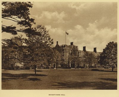 Universidade de Princeton: Setenta e Nove Salão (foto a p/b) de American Photographer (after)