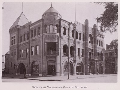 Edifício dos Guardas Voluntários de Savannah (foto a p/b) de American Photographer (after)