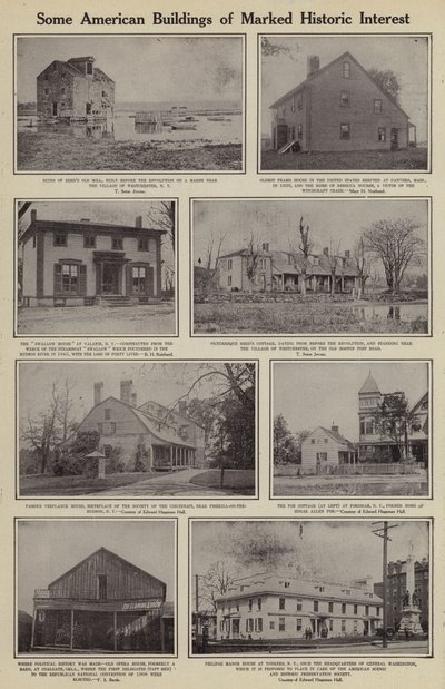 Alguns edifícios americanos de marcado interesse histórico (foto a p/b) de American Photographer (after)