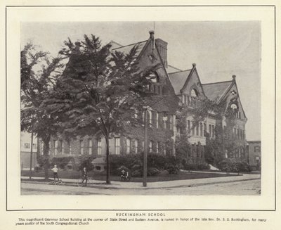 Springfield, Massachusetts: Escola de Buckingham (foto a p/b) de American Photographer (after)