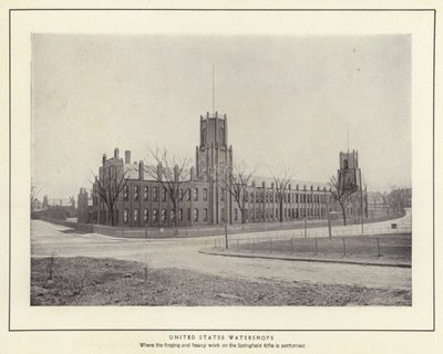 Springfield, Massachusetts: United States Watershops (foto a p/b) de American Photographer (after)