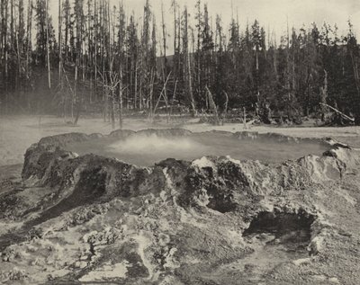 The Punch Bowl, Parque Nacional de Yellowstone (foto a p/b) de American Photographer (after)