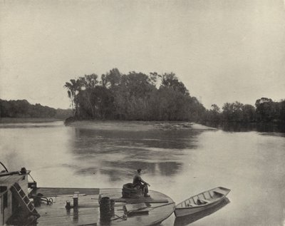 O Rio Roanoke na Carolina do Norte (foto a p/b) de American Photographer (after)