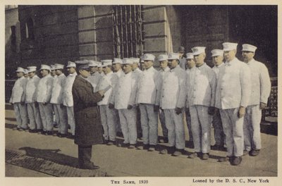 The Street Cleaners of New York, The Roll Call de American Photographer (after)