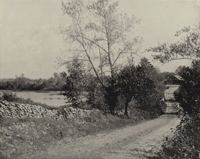 Windham Frog Pond, Windham, Connecticut (foto a p/b) de American Photographer (after)